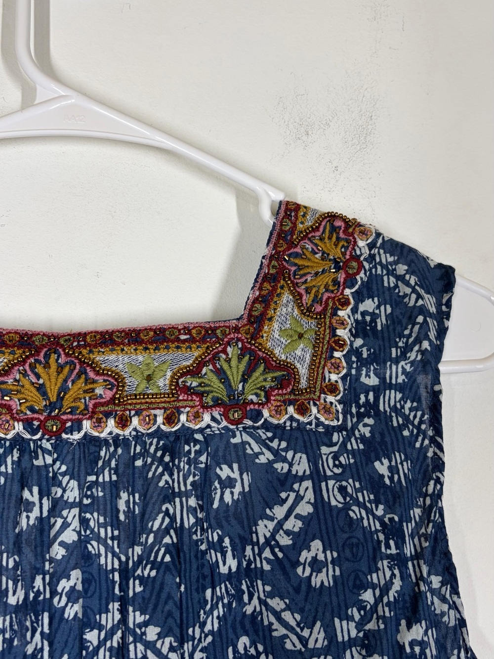 NWOT Sundance Square Neck Beaded Tank Top Size Small - Picture 6 of 8